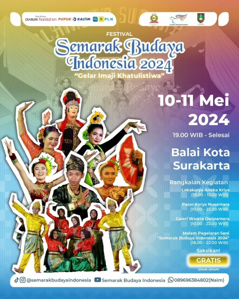 Semarak Budaya Indonesia 2024 Di Surakarta Perayaan Warisan Budaya