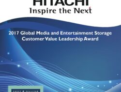 Berkat Kemampuan Menyediakan Nilai dan Solusinya untuk Penyimpanan Data, Hitachi Vantara Dianugerahi Penghargaan Bergengsi