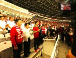 Presiden Jokowi Resmikan Selesainya Renovasi Stadion Utama Gelora Bung Karno