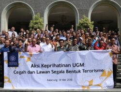 Sivitas Akademika UGM Bersatu Lawan Terorisme