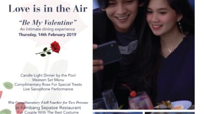 Be My Valentine, Hotel Santika Premiere Bintaro