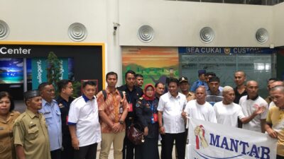 Enam Nelayan Sumatera Utara Dipulangkan Dari Malaysia