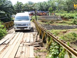Kementerian PUPR Berikan Hibah Jembatan Rangka Baja dan Perbaiki Jalan Amblas Terkena Abrasi di Bengkulu Utara