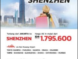 Menjelajahi Kota Megapolis di Daratan Tiongkok, Thai Lion Air Terbang Langsung Setiap Hari dari Bangkok Don Mueang – Shenzhen