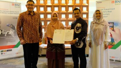 Tingkatkan Volume Transaksi iB Hasanah Card, BNI Syariah Gandeng Tour Travel Nusantara USA