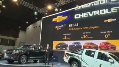 Chevrolet Bawa Semangat #Bebas di Ajang IIMS 2019