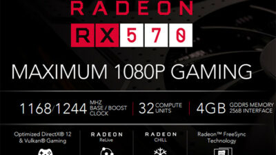 Radeon RX 570 Tawarkan Harga Kompetitif Dengan Kinerja Luar Biasa Untuk Para Gamer