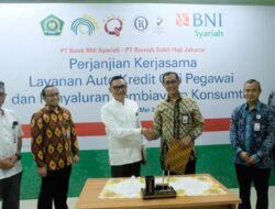 BNI Syariah Teken PKS dengan RS Haji Jakarta Terkait Pembiayaan dan Payroll