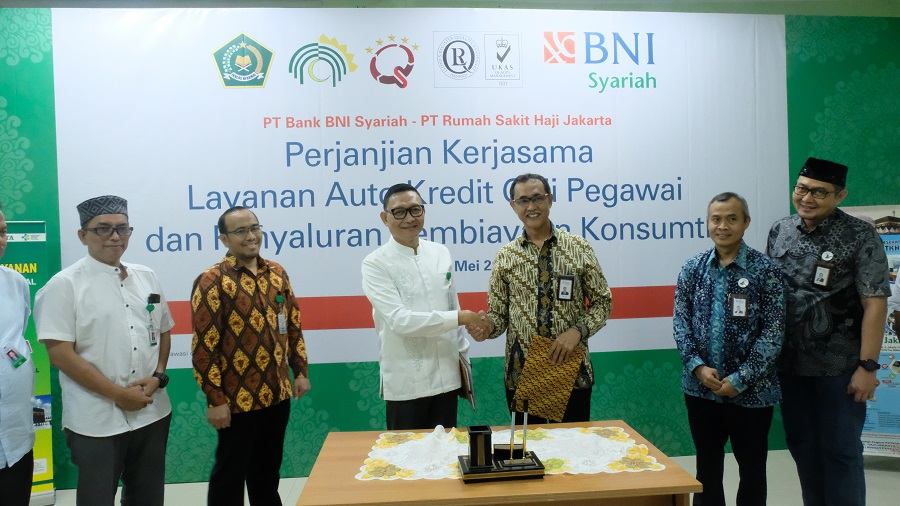  BNI  Syariah  Teken PKS dengan RS Haji Jakarta Terkait 