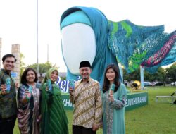 Instalasi Hijab Pertama dan Terbesar oleh Rejoice untuk Mendukung  Kesejukan Perjalanan Hijrah Pengguna Hijab Indonesia