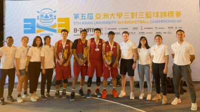 UPH Juara 3 Kejuaraan Basket 3×3 Antar Universitas se-Asia di Taipei