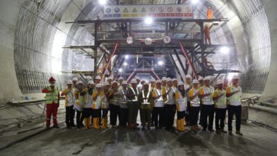 PISK PUPR Kunjungi Proyek Kereta Api Cepat Jakarta – Bandung