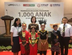 YPPH dan YPHP Terima Bantuan Beasiswa Pendidikan dari Lippo Malls Indonesia