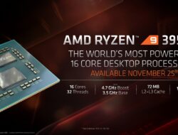 AMD Perkenalkan Prosesor Desktop Kelas Konsumer 16-core Terkuat di Dunia, AMD Ryzen™ 9 3950X