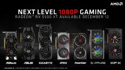 AMD Luncurkan Kartu Grafis AMD Radeon™ RX 5500 XT: Performa Menakjubkan di 1080p, Visual Menawan, dan Fitur Software yang Luar Biasa
