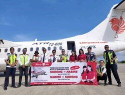 Menyibak Pesona “Manise” Indonesia Timur. Wings Air Pertama Terbang dari Sorong ke Nabire