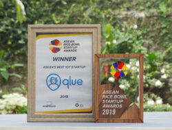Qlue Awali 2020 Dengan Raih Best IoT Startup di  ASEAN Rice Bowl Startup Awards 2019