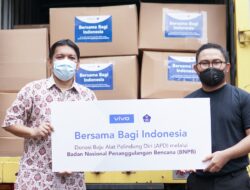 Mendukung Tenaga Kesehatan Indonesia vivo Donasikan Alat Pelindung Diri Melalui BNPB