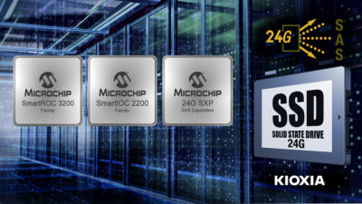 Microchip Technology dan KIOXIA America Berhasil Menyelesaikan Uji Interoperabilitas Penyimpanan Data SAS End-to-End 24G Pertama di Industri