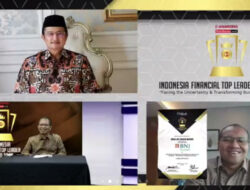BNI Syariah  Raih Penghargaan Indonesia Financial Top Leader Award dari Warta Ekonomi