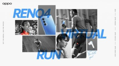 Sambut Hari Olahraga Nasional 2020, OPPO Adakan Reno4 Virtual Run