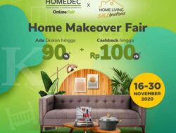 HOMEDEC Online Fair X Tokopedia Home Living Salebration – Home Makeover Fair