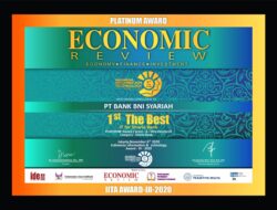 BNI Syariah Raih Penghargaan 1st The Best IT for Sharia Bank dari Economic Review
