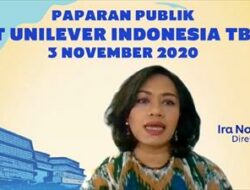 Unilever Indonesia Optimis Terus Bangun Bisnis yang Konsisten, Kompetitif, Menguntungkan, dan Bertanggung Jawab