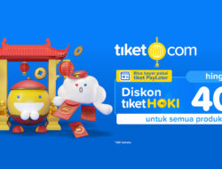 Tiket.com Jelajah Imlek Hoki di berbagai kota Di Indonesia