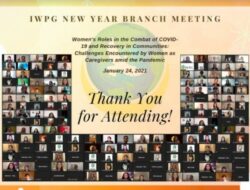 Pertemuan Tahun Baru Di Selenggarakan Secara Kolaboratif Oleh Cabang IWPG