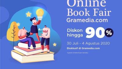 Online Book Fair Gramedia.com Bagikan Diskon Hingga 90% Dan Dapatkan Diskon Ongkir Seluruh Indonesia