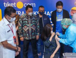 Tiket.com Resmikan Sentra Vaksinasi Perdana Bagi Peserta 18+ di DKI Jakarta