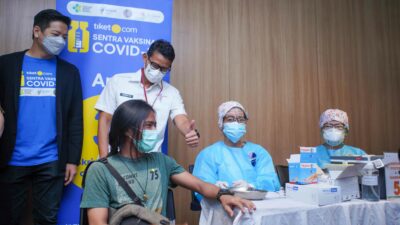 Tiket.com Jalankan Sentra Vaksinasi Sudah Melayani 11.000 Peserta Vaksin