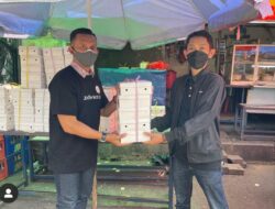 BSI Bekerjasama Dengan Warnas.id Bagikan 200 Paket Isoman di Tanah Abang Jakarta