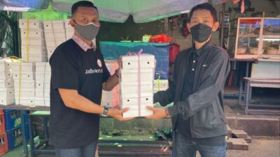 BSI Bekerjasama Dengan Warnas.id Bagikan 200 Paket Isoman di Tanah Abang Jakarta