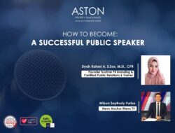 ASTON Priority Simatupang Hotel & Conference Center Adakan Kelas Webinar ‘Public Speaking’  Guna Rayakan