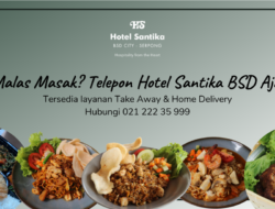 Telah Tersedia Layanan Dine From Home dari Hotel Santika BSD Teraskota