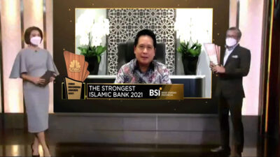 BSI Didaulat sebagai The Strongest Islamic Bank 2021