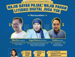 Kementerian Komunikasi dan Informatika Republik Indonesia Bersama Siberkreasi Mengajak Warganet Membayar Pajak Menggunakan Aplikasi Digital