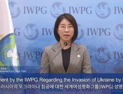 IWPG, Pernyataan Dirilis tentang Invasi Rusia ke Ukraina