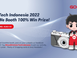 Booth GoodWe Menyinari SolarTech Indonesia 2022