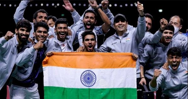 India Juara Piala Thomas 2022