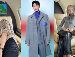Berfoto di Tempat yang Sama, Benarkah Lisa BLACKPINK, V BTS, dan Park Bo Gum Menggunakan Pesawat Pribadi yang Sama?