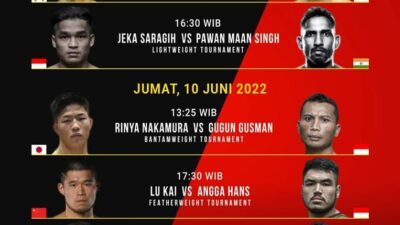 Jadwal One Pride MMA UFC Singapura LIVE