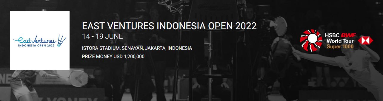 Jadwal Wakil Indonesia di Ajang Indonesia Open 2022