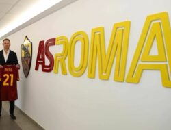 Nomor Punggung Matic di As Roma