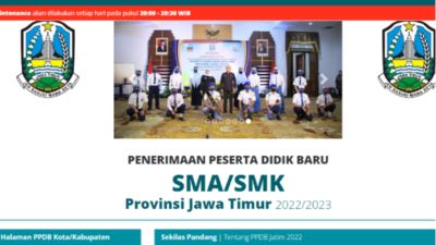 Pendaftaran Jalur Afirmasi Dibuka Hari Ini, Berikut Jadwal PPDB SMA-SMK Jatim 2022