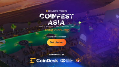 CoinFest Asia 2022 Akan Diselenggarakan di Bali Pada Agustus 2022