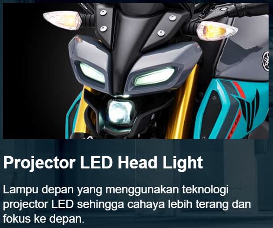 Projector LED Head Light Yamaha MT15