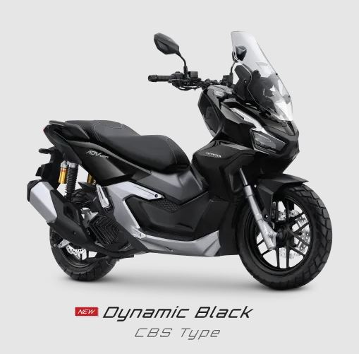 Warna Honda ADV 160cc Dynamic Black CBS Type